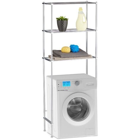 Étendoir à linge avec 3 étagères