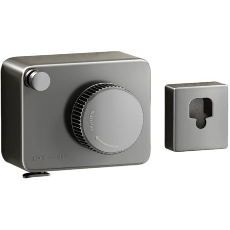 Étendoir à linge rétractable pour intérieur et extérieur, robuste et anti-affaissement, avec corde en acier inoxydable de 4,2 m (gris)