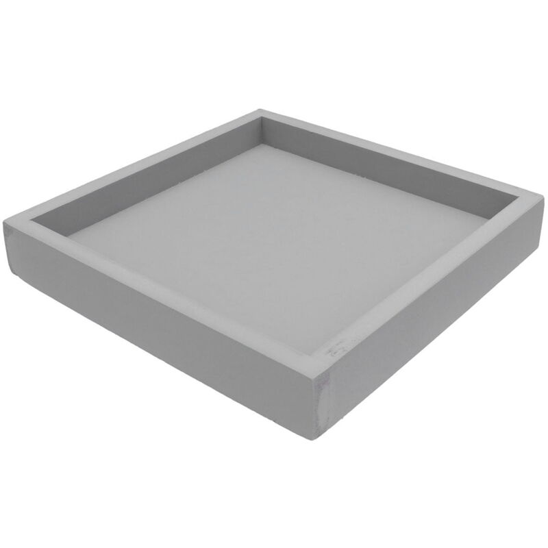 Etereauty Pot de fleurs Plateau Soucoupe Plateaux à fleurs Soucoupes de jardinière goutte à goutte Assiette en pot Plantes carrées Plat de jardin