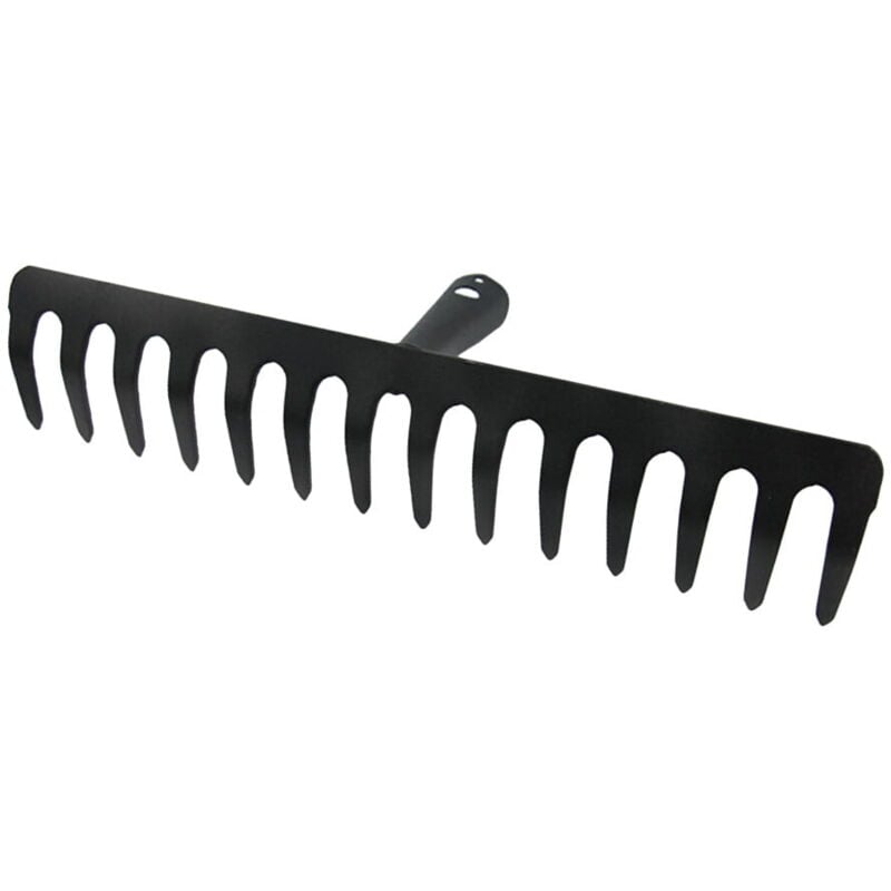 Feiyue - Etereauty Râteau de jardin Râteau à feuilles en métalRâteaux à feuilles Tête de rechange Outil de nettoyage de jardin Pelles à main lourdes