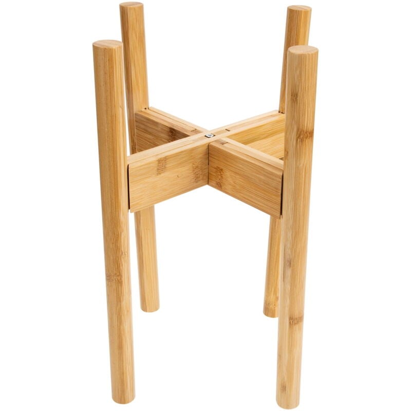 Etereauty Support pour plantes Support pour jardinière Support pour pot de fleurs Étagère d'affichage en bois pour pot de fleurs Étagère d'intérieur