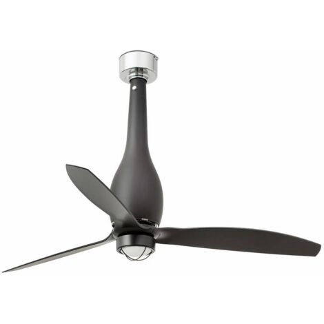 ETERFAN M LED Ventilatore nero opaco DC