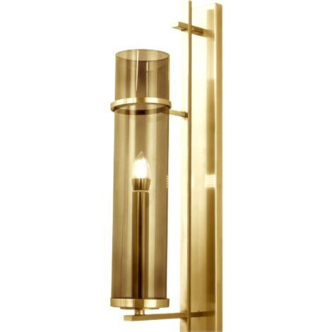 Eterion Ottone e Cognac Parete - lampada da parete