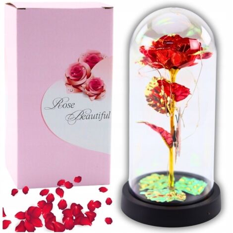 ETERNAL LED ROSE FARFALLA ROSSA 21X11 7392