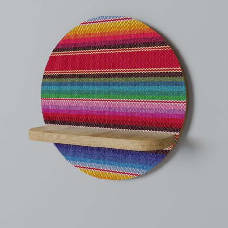 ETHNIC MEXICAN Rundes Regal