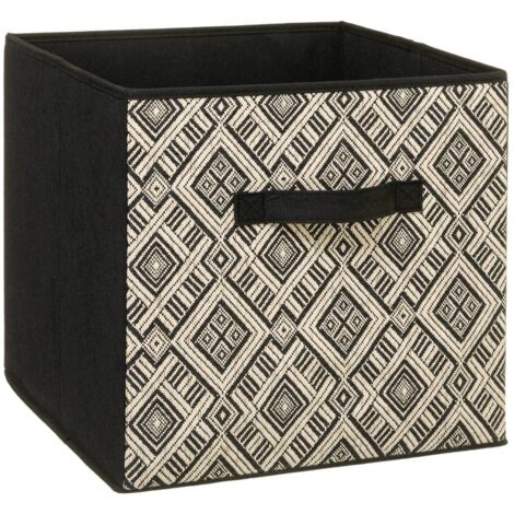 Ethnic Storage Box Cardboard Polypropylene 31x31x31cm