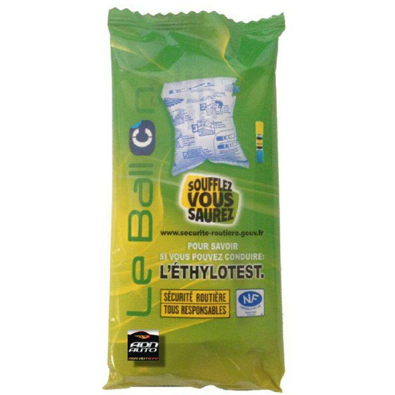 Ethylotest Chimique - Homologue - Testeur alcoolemie x40