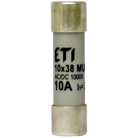 ETI 002625407 Fusible de multimètre (Ø x L) 10.30 mm x 38 mm 20 A 1000 V Contenu 1 pc(s) Y715033