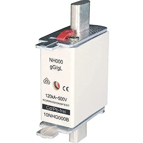 ETI 004181212 FUSIBLE NH C00, 63A, 500V GL-GG AVEC DÉTECTEUR DE DIRECTION