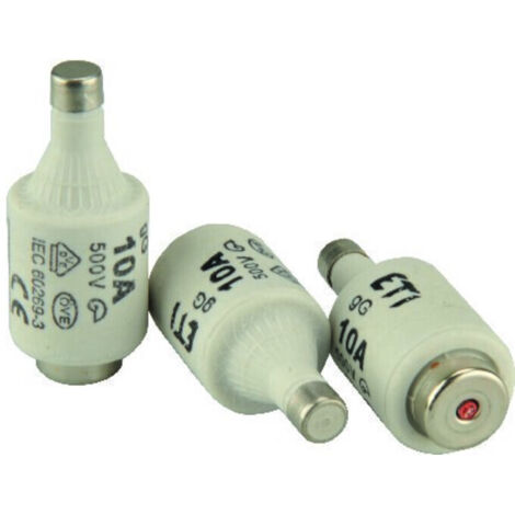 ETI Diazed Sicherungspatrone DII 500V 20A E27 Pack a 5 Stück