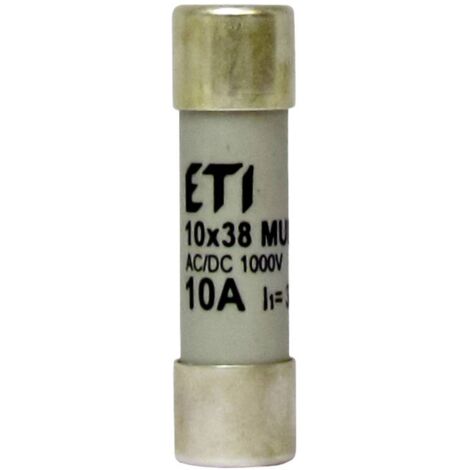 ETI Elektrotechnik 002625403 Fusible de multimètre (Ø x L) 10.30 mm x 38 mm 8 A 1000 V Contenu 1 pc(s)