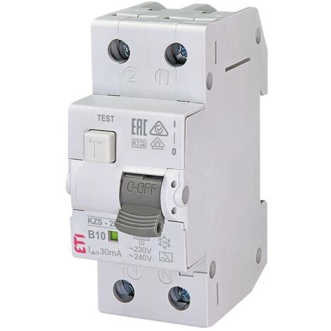 Eti-Polam KZS-2M disjoncteur à courant résiduel 10A 230V
