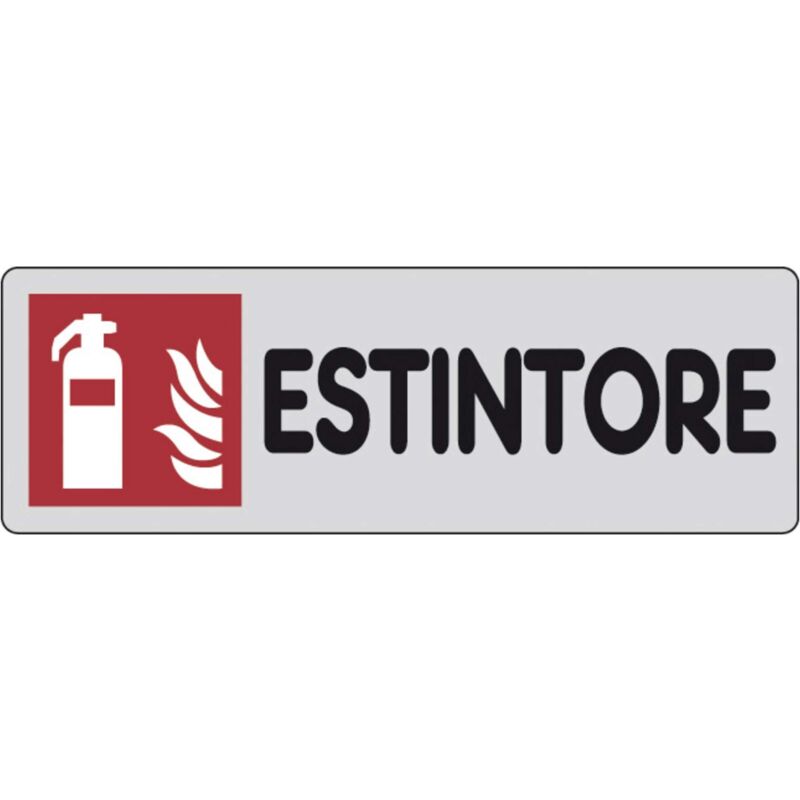 Etichetta Adesiva 150X50 Estintore - 10 Pz