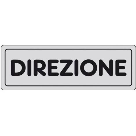 ETICHETTA ADESIVA 150X50 DIREZIONE. Prezzo per 1 pezzo.