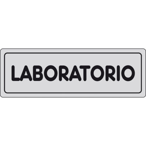 ETICHETTA ADESIVA 150X50 LABORATORIO- 10,0 pz