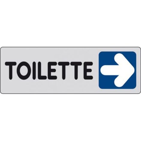 ETICHETTA ADESIVA 150X50 TOILETTE (DX)