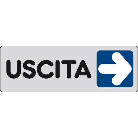 ETICHETTA ADESIVA 150X50 USCITA (DX)- 10,0 pz