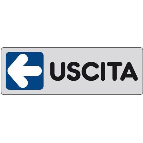 ETICHETTA ADESIVA 150X50 USCITA (SX). Prezzo per 1 pezzo.