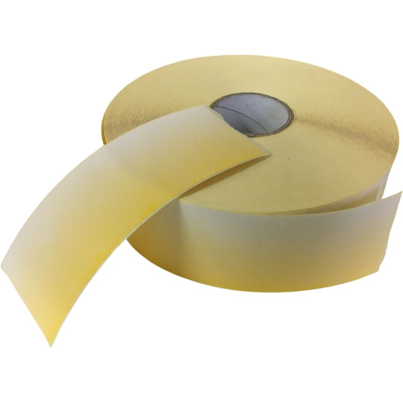 Etichetta adesiva neutra gialla sfumata