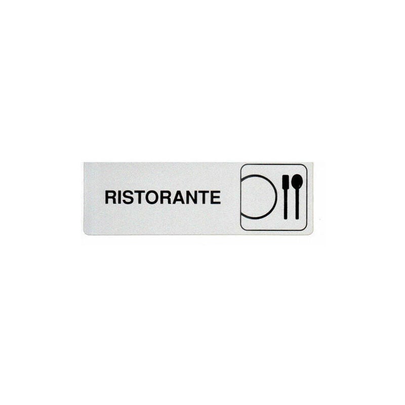 Image of Etichetta adesiva segnaletica targhetta stickers vari modelli 13165V ristorante (13182)