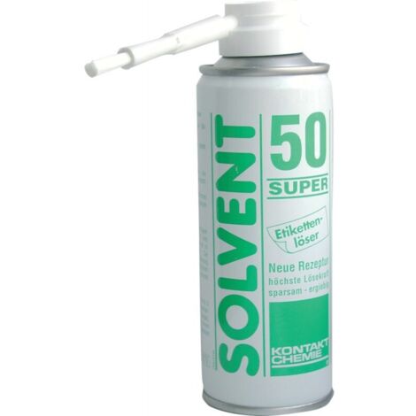 Etichetta Macchia 200Ml "Solvente 50 Super" (A 12)