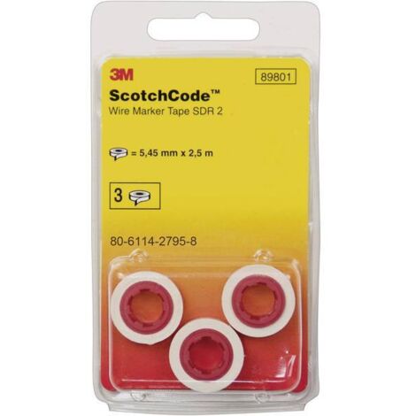 ETICHETTA SEGNACAVI PRESTAMPATA LEGENDA 7 7000058790 - 3M ITALIA SDR7
