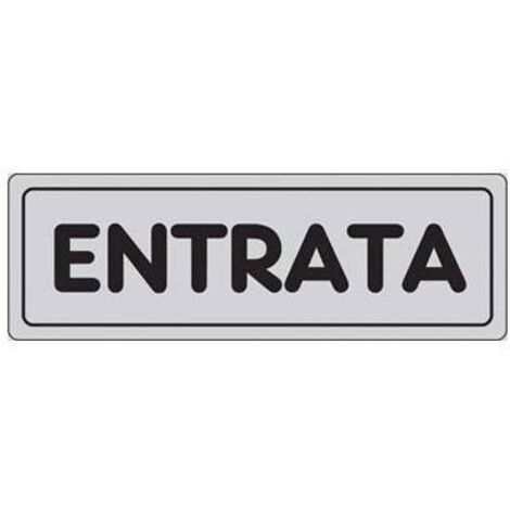 ETICHETTA SEGNALETICA ENTRATA