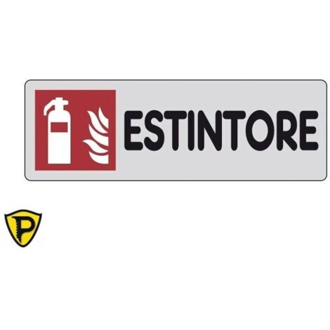ETICHETTA SEGNALETICA ESTINTORE