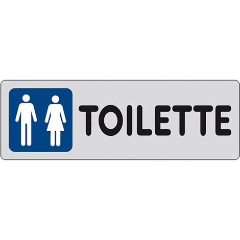 ETICHETTA SEGNALETICA TOILETTE wc bagno UOMINI/DONNE  - EUROSIGNALS