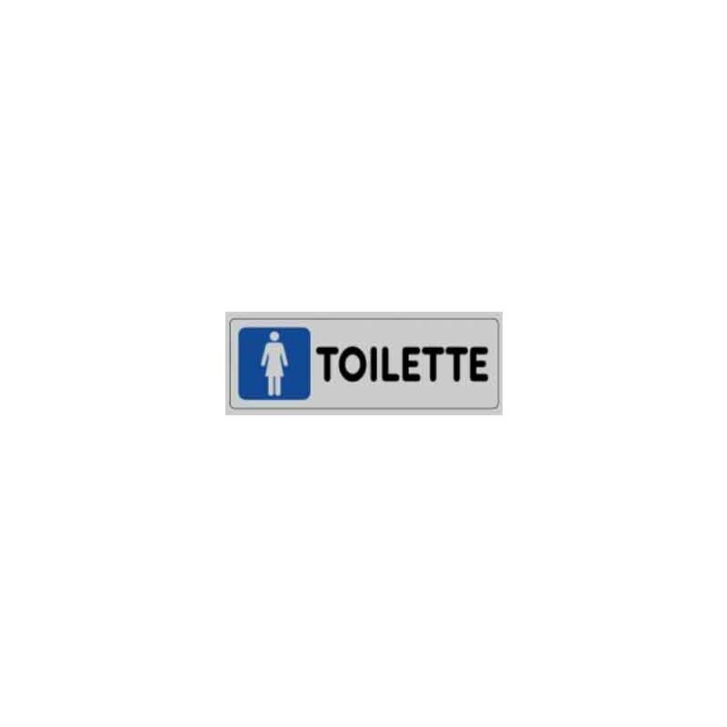 Brico Dea - etichetta 'toilette donne' cm 15x5