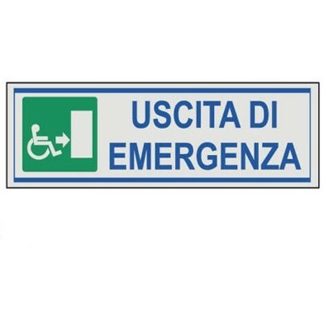 Etichette adesive segnaletiche A - 3 - Chiudere Conf. 10 Pz