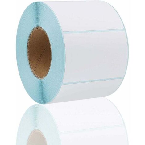 Etichette Autoadesive 800 Pezzi Etichette Termiche Bianche Rotolo Etichette Rettangolari Multifunzione per Ufficio Cucina Etichette per Indirizzi Carta Postale Prezzo 6 x 4 cm, Starlight