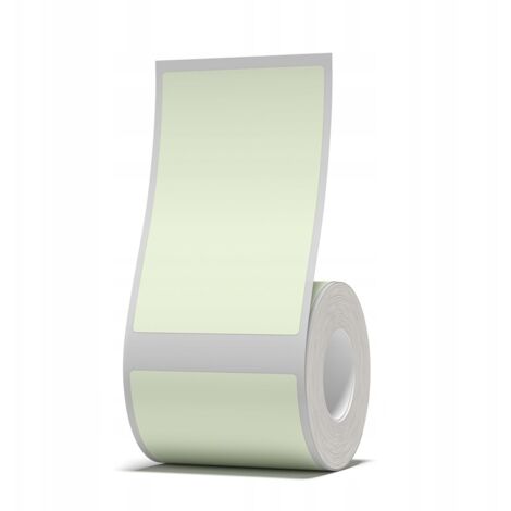 Etichette autoadesive verdi NIIMBOT 40 x 60 mm, 120 pezzi, per modelli B21/B3S/B1, originali