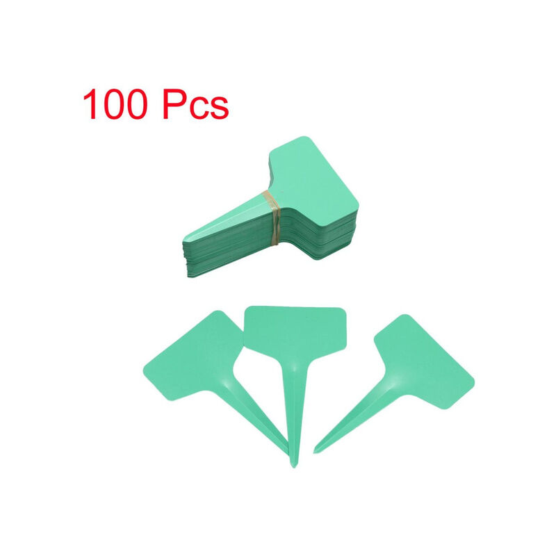 Etichette da giardino, 100 pezzi in plastica T-Tag...