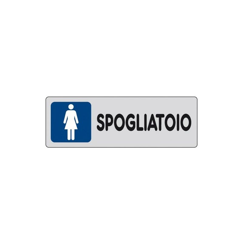 Image of Spogliatoio donne Etichette per locali pubblici e indicazioni interne Adesivo 15X5