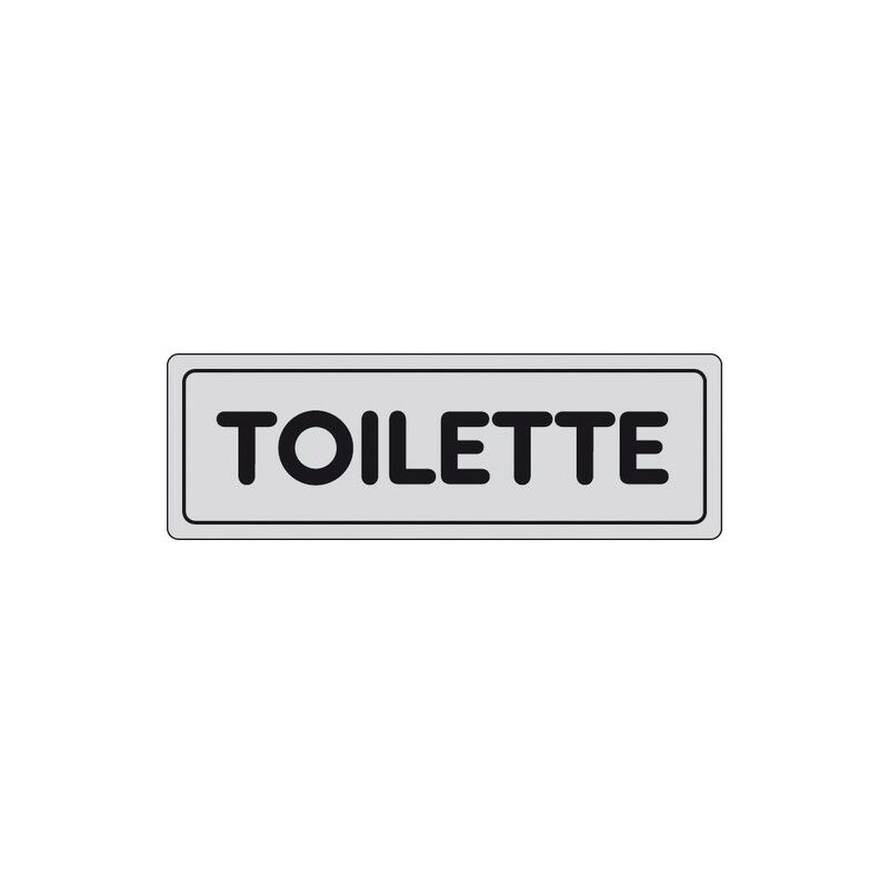 Image of Toilette Etichette per locali pubblici e indicazioni interne Adesivo 15X5
