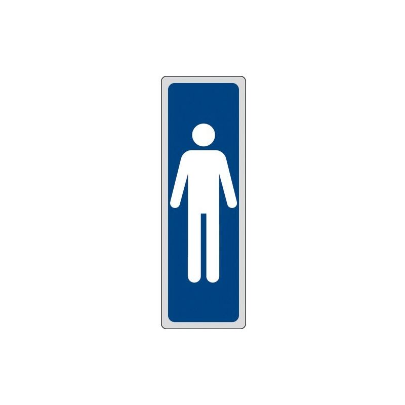 Image of D&v Verona Srl - toilette uomo Etichette per locali pubblici e indicazioni internetichette per locali pubblici e indicazioni interne Adesivo 15X5
