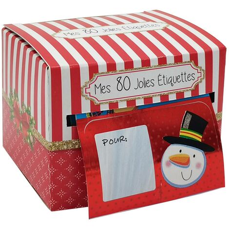 Etichette per scatole regalo x80 - Feeric lights & christmas