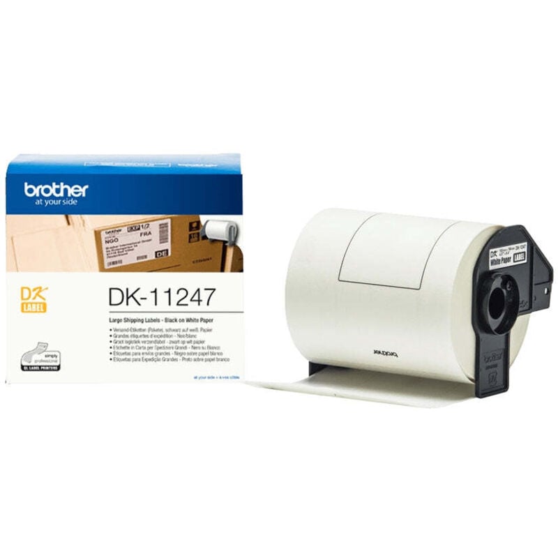 Dk11247 - etichette autoadesive per indirizzo e spedizione 180 pz 33931740 - Brother
