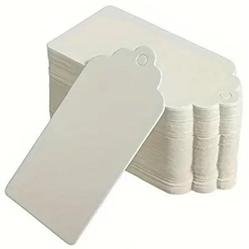 Etichette regalo bianche Etichette regalo Etichette regalo 10 pezzi