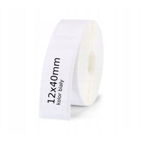 Etichette termiche autoadesive NIIMBOT 12 x 40 mm, 160 pezzi