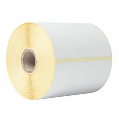 Etichette termiche Brother BDE-1J152102-102, 102x152 mm, 8 fogli da 350 etichette ciascuno, compatibili con stampanti Brother