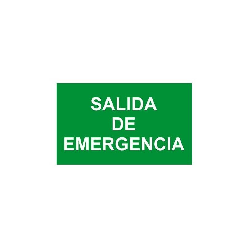 

Etiqueta adhesiva de 'Salida de emergencia' NORMALUX LN-SE