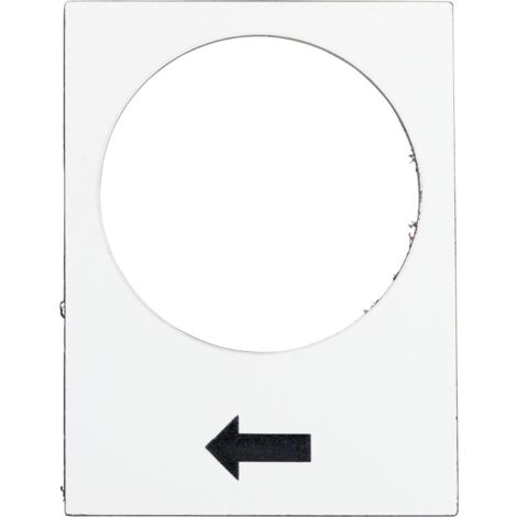 Etiqueta "arriba" SCHNEIDER-ELECTRIC ZB2BY4901