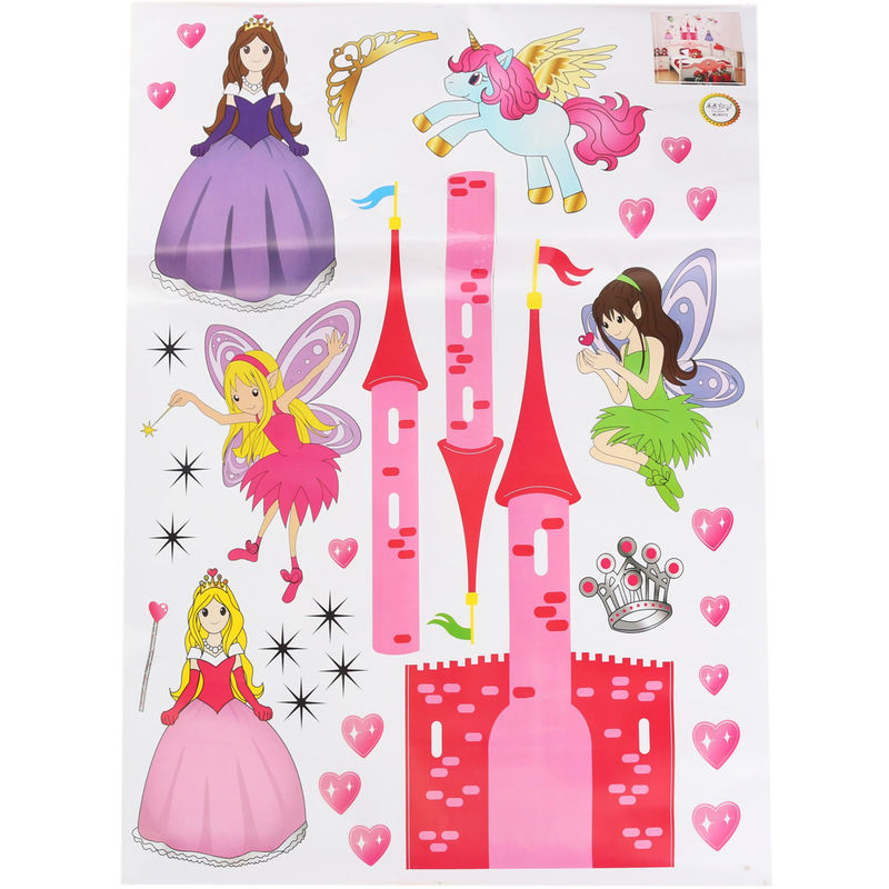 

Etiqueta de la pared Princess Wall Fill Bedroom DIY Design Sticker Hasaki