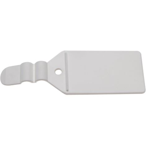 Etiqueta de precio, plástico  40 x 27 mm