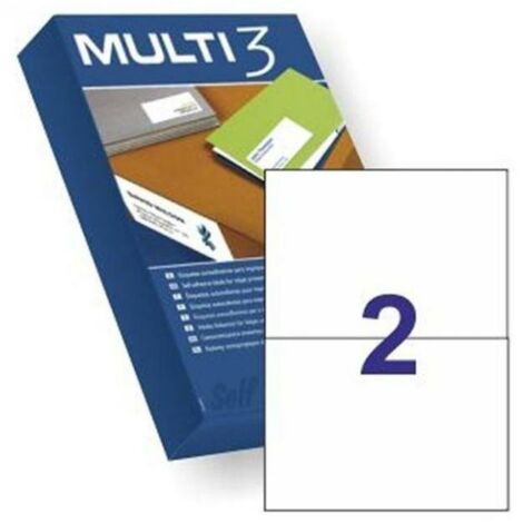 Etiquetas Adhesivas Apli Multi3 10532/ 210 x 148mm/ 500 Hojas