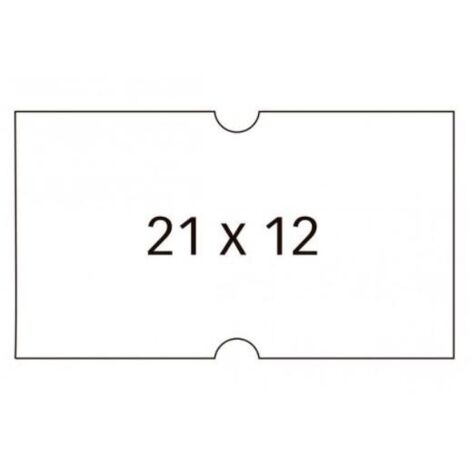 Etiquetas Adhesivas en Rollo Apli 100910/ 21 x 12mm/ Pack de 6 Rollos