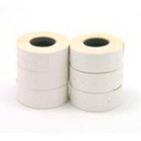 Etiquetas Adhesivas en Rollo Apli 100919/ 26 x 16mm/ Pack de 6 Rollos
