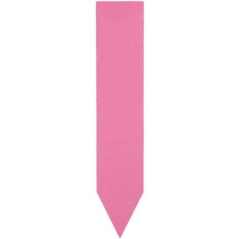 Etiquetas de plástico impermeables para plantas, marcadores para macetas de semillas, etiquetas para pilas de semillas para viveros, banderas de clasificación de plantas (rosa)